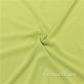 Tissu de mode en mousseline de soie teint extensible en polyester lisse